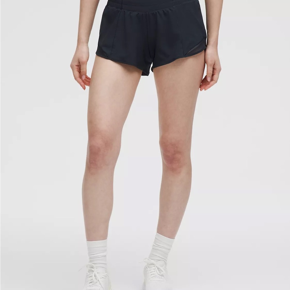 Hotty Hot Low-Rise Lined Short 2.5" (NAVY)